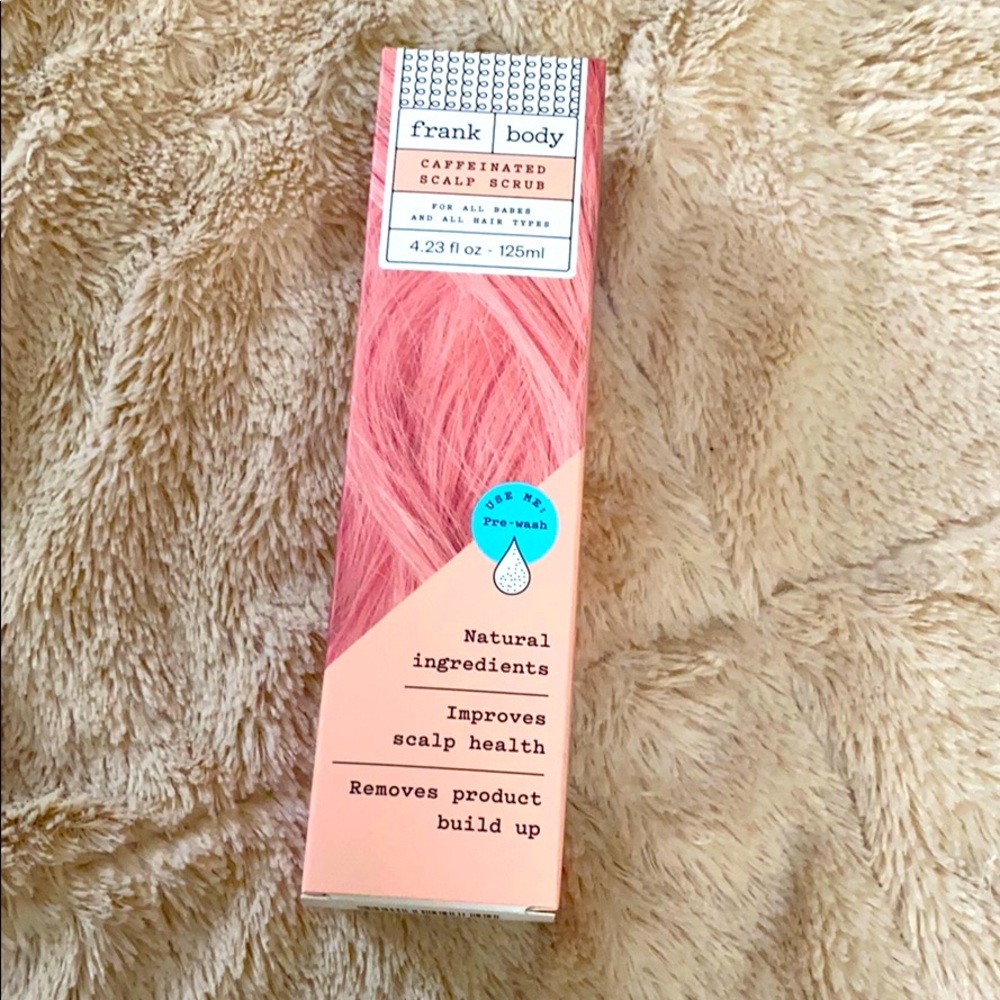 Frank Body caffeinated scalp scrub